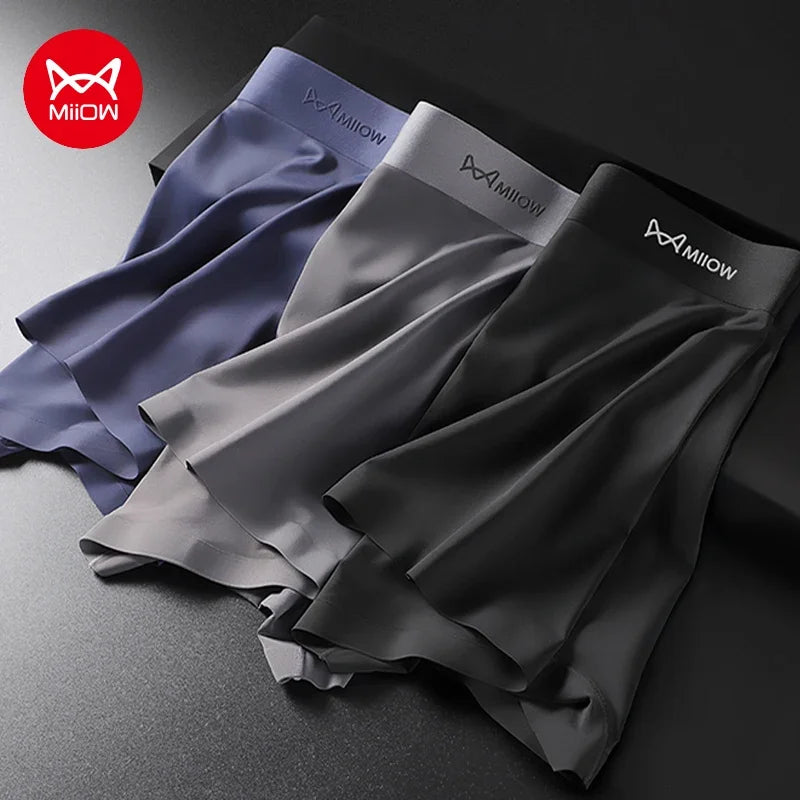 MiiOW Ice Silk Boxershorts – Antibakteriell & Sømløs