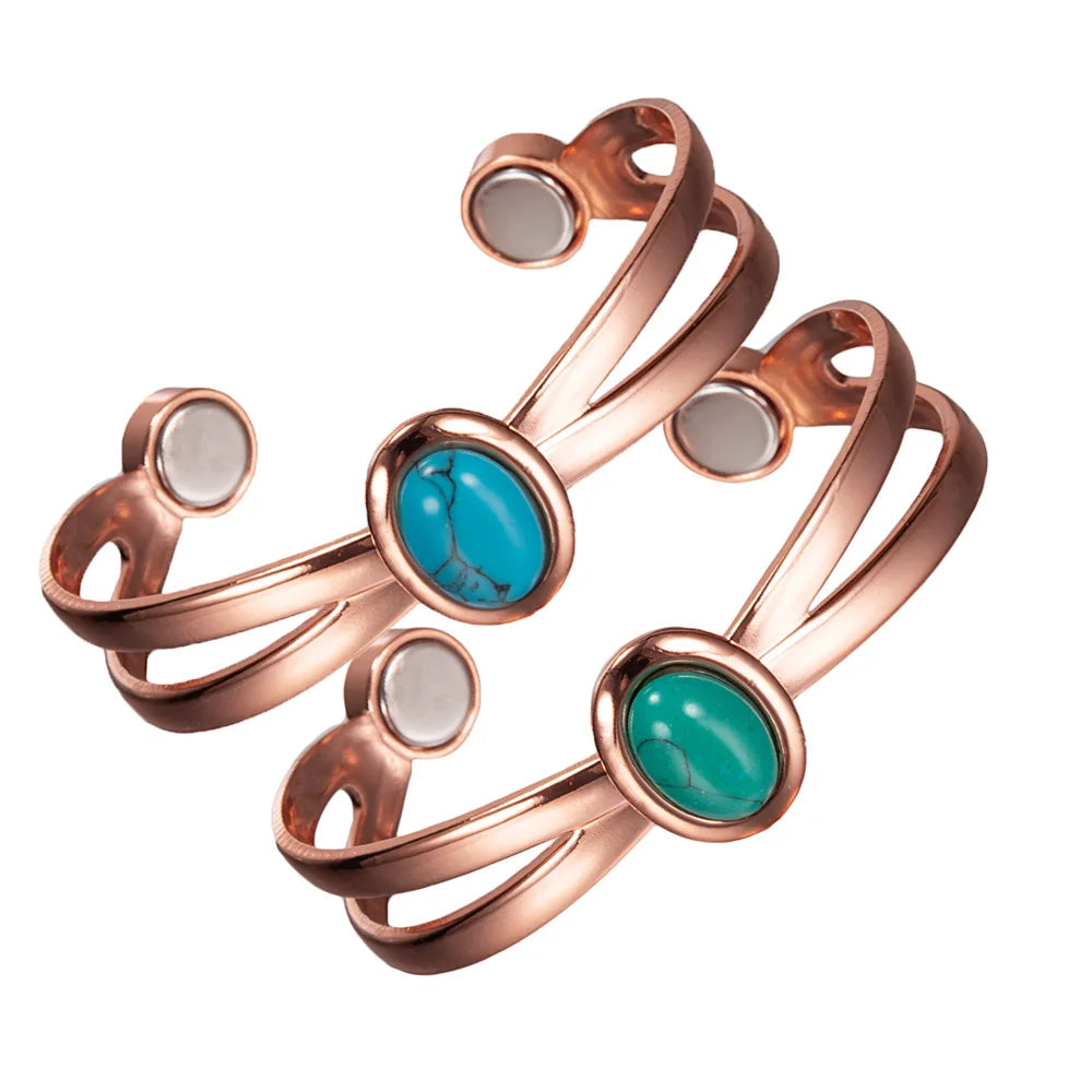Armbånd i 100% kobber - Magnet terapi