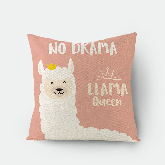 Putetrekk med lama