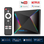 R96+ AndroidTV 8K - med chromecast