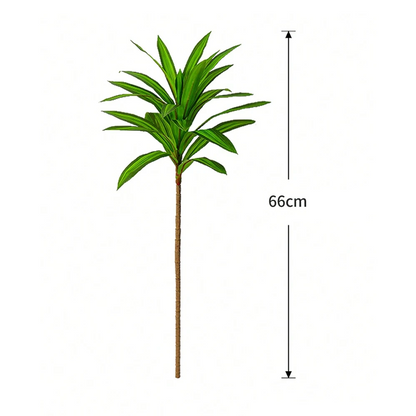 Kunstig Brasiliansk treplante - 66cm/98cm