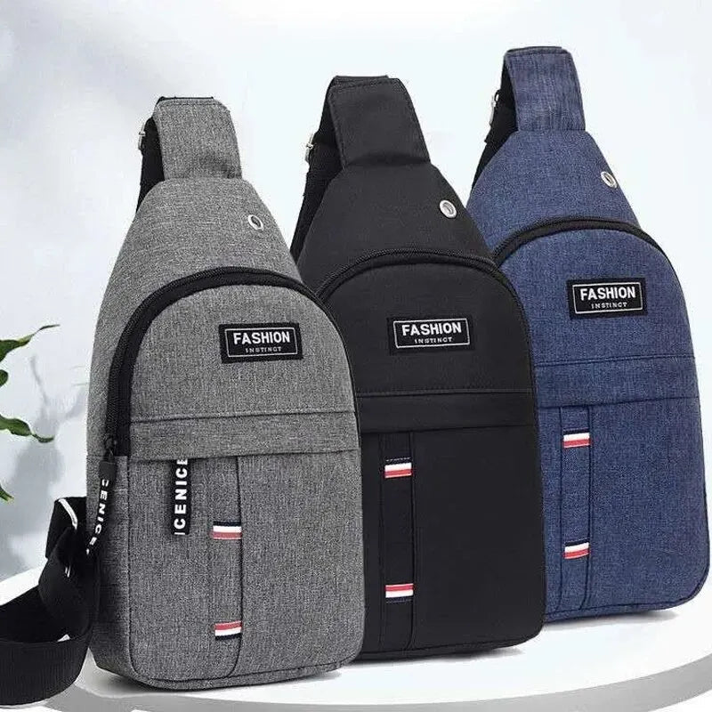 Minimalistisk Crossbody-veske - for menn