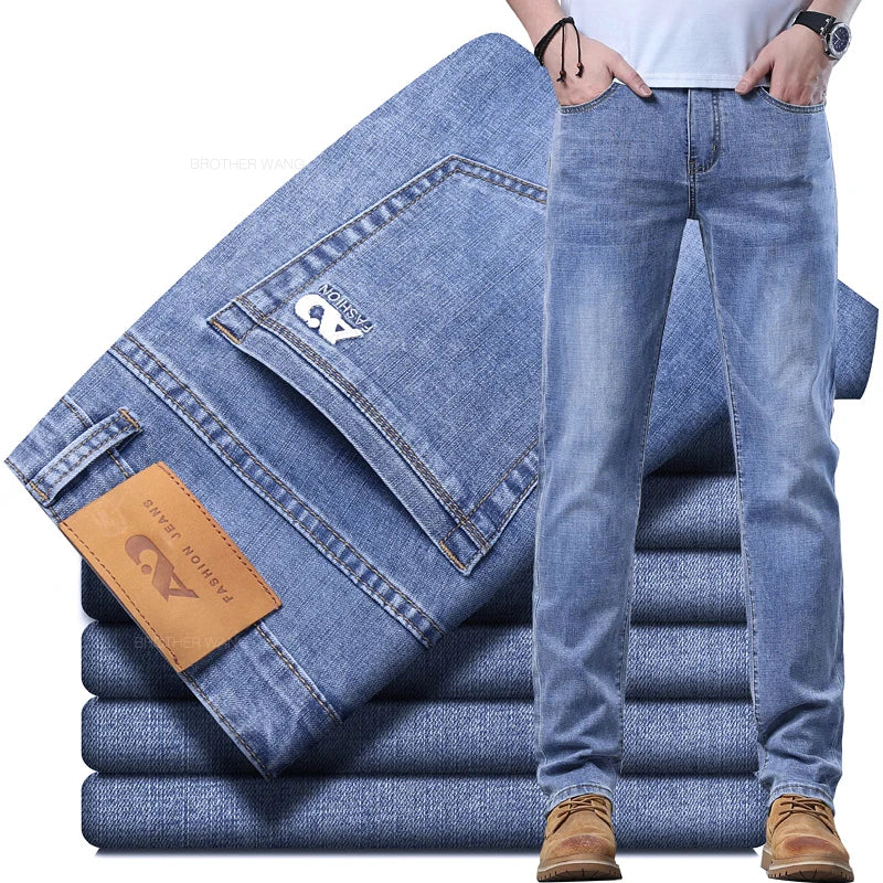 Slim-fit jeans til herre