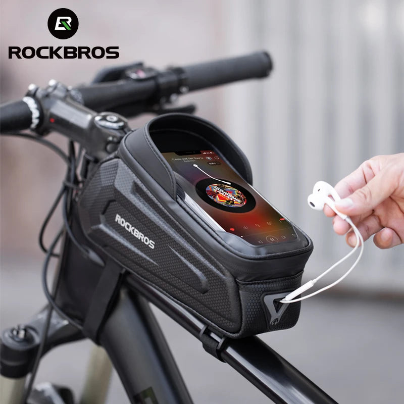 ROCKBROS Vanntett Sykkelveske med Touchskjerm for Mobil