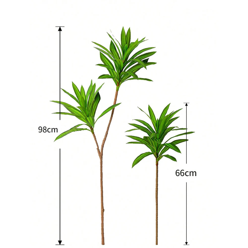 Kunstig Brasiliansk treplante - 66cm/98cm