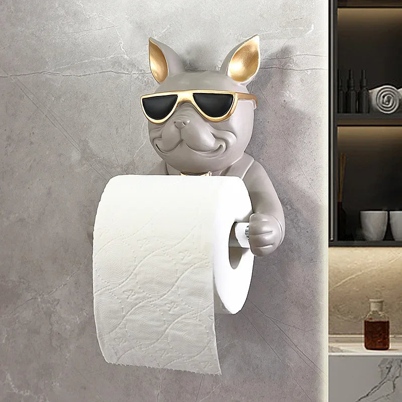 Bulldog Toalettrull holder - flere farger