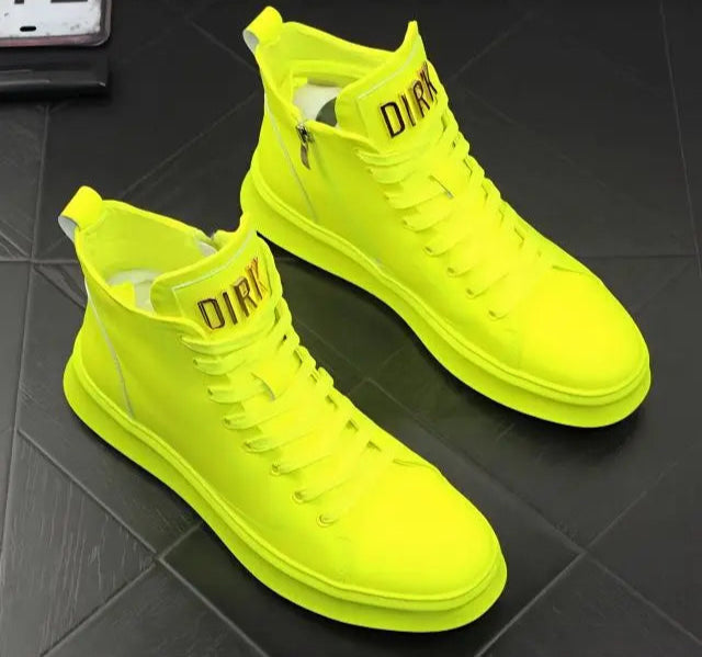 Sneakers med høy ankel - til herre