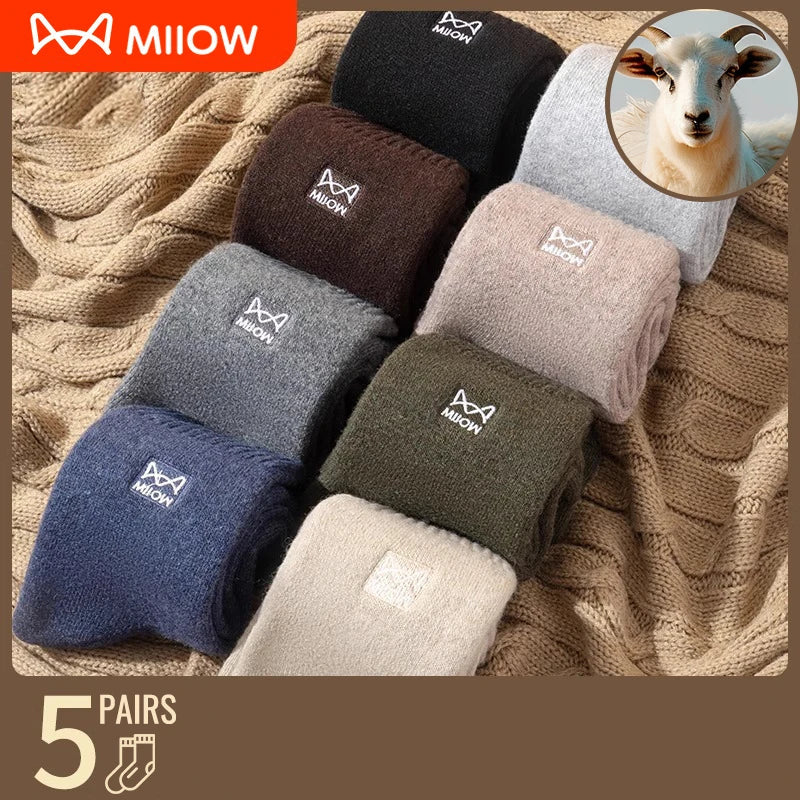 MiiOW - Merinoullsokker til herre (3par)