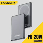 Essager - Magnetisk trådløs powerbank (5000mAh)