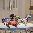 Graffiti Hundefigur - flere varianter