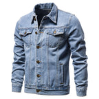 Slim Fit Dongerijakke for Herre – Klassisk inspirert Stil