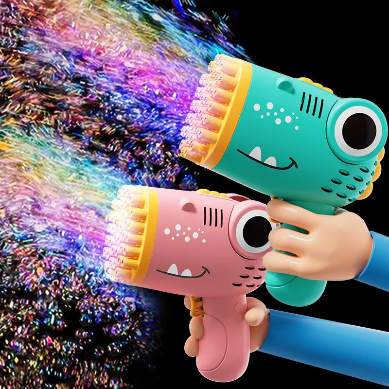 Dinosaur Bobble maskin - Rosa/Grønn
