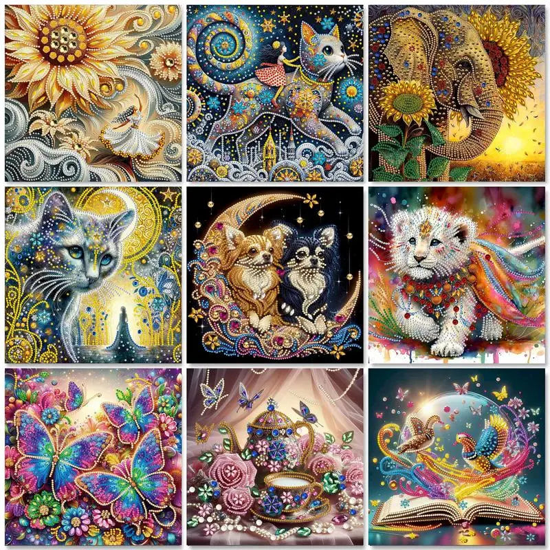 Diamond Painting -  komplett sett