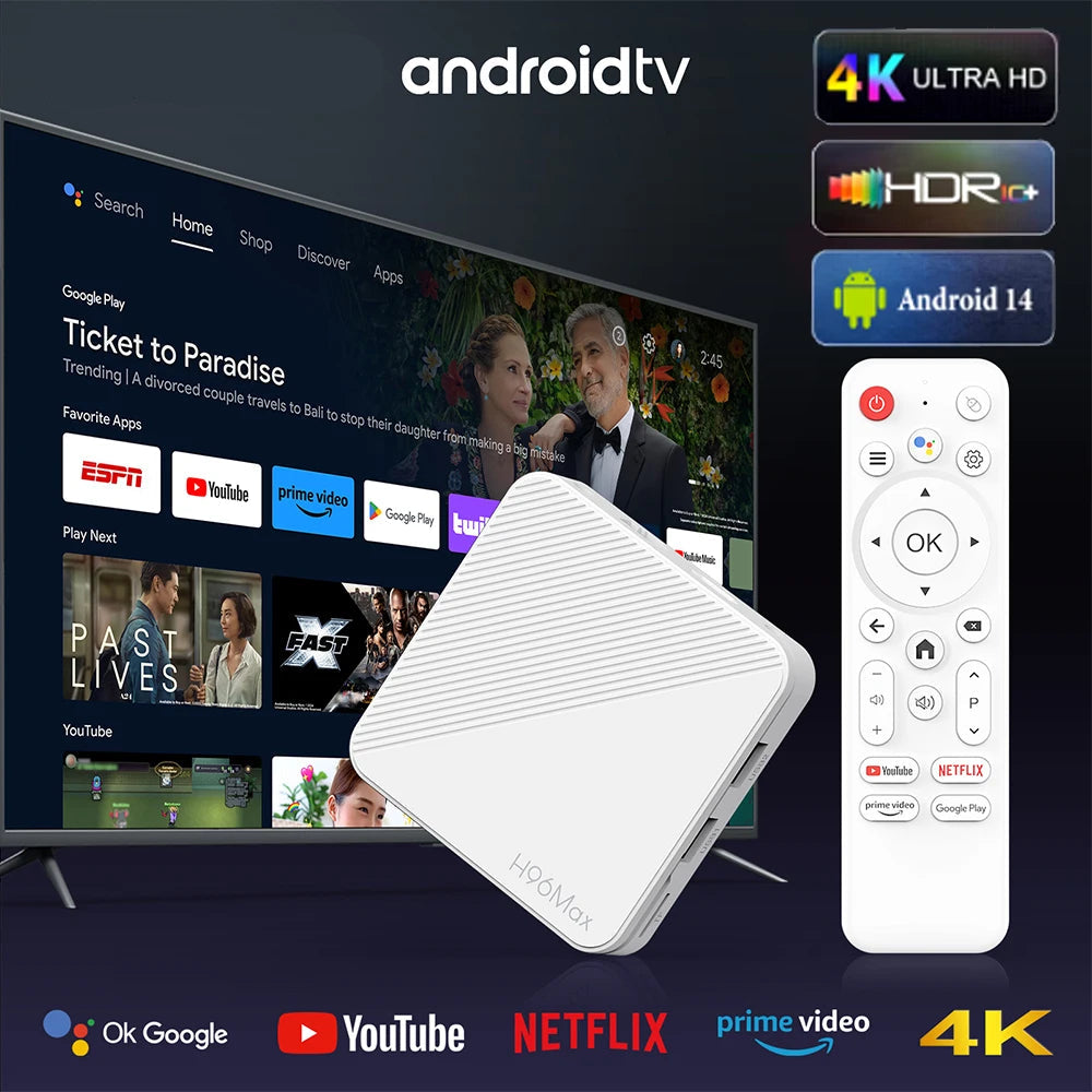 Android TV 4K - Smart TV Box