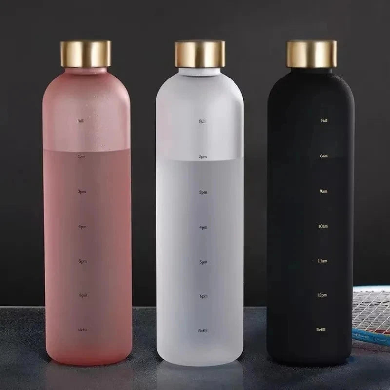 Drikkeflaske 1 liter - med drikkemarkører
