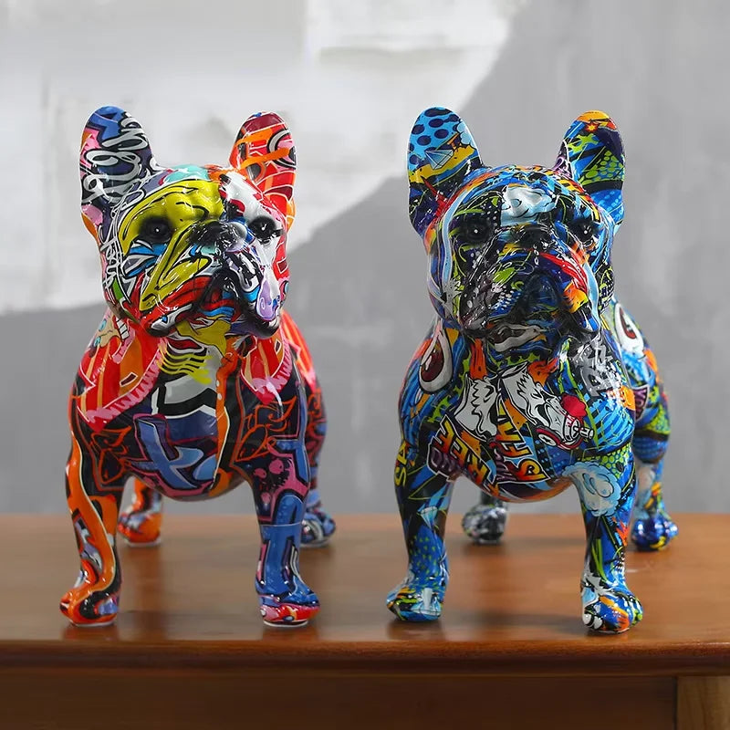 Graffiti Hundefigur - flere varianter