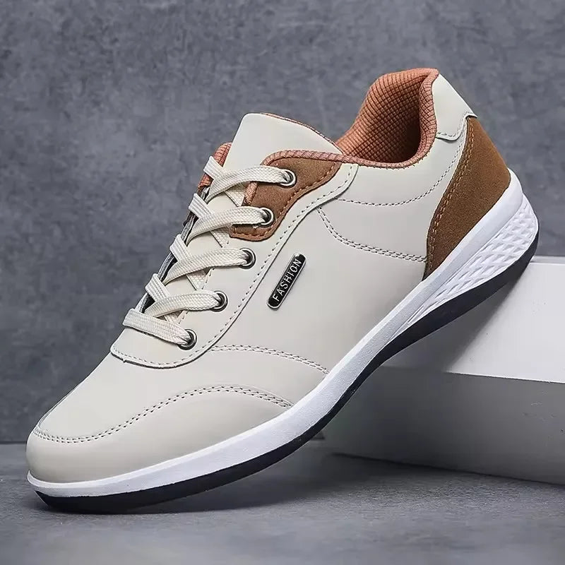 Sneakers / Joggesko til herre - i lær