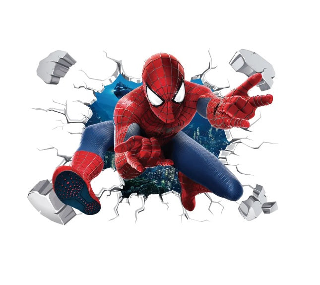 Spiderman 3D vegg dekor