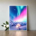 Nordlys Lysmaleri - flere varianter